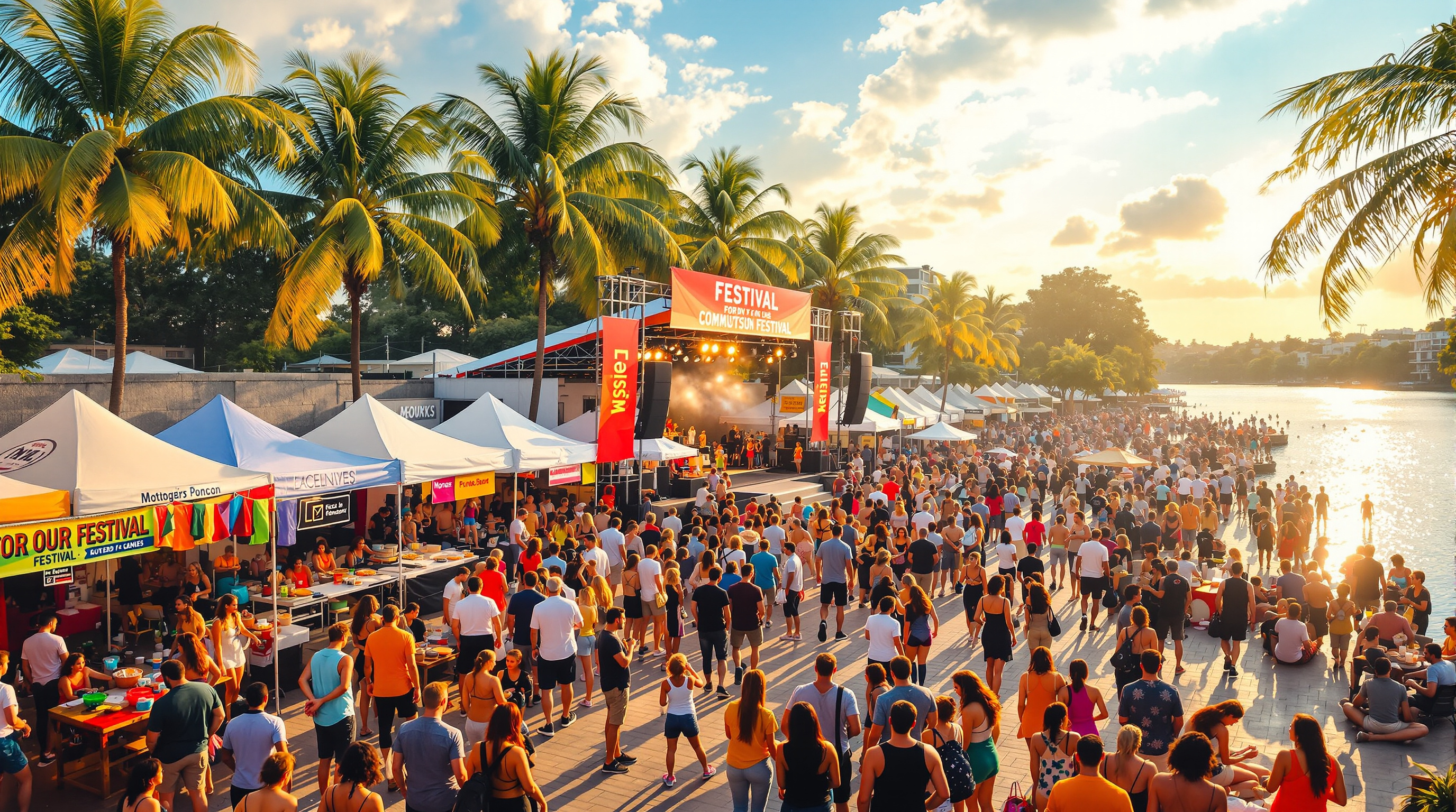 Ypsilanti Heritage Festival celebration along the Huron River